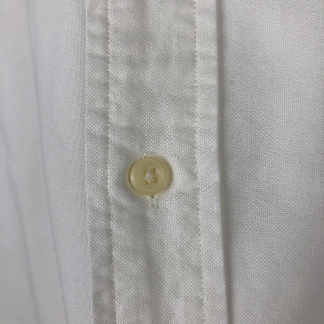 Ralph Lauren Classic Fit short sleeve button down shirt, men's size XL cotton white type Vintage Second Hand
