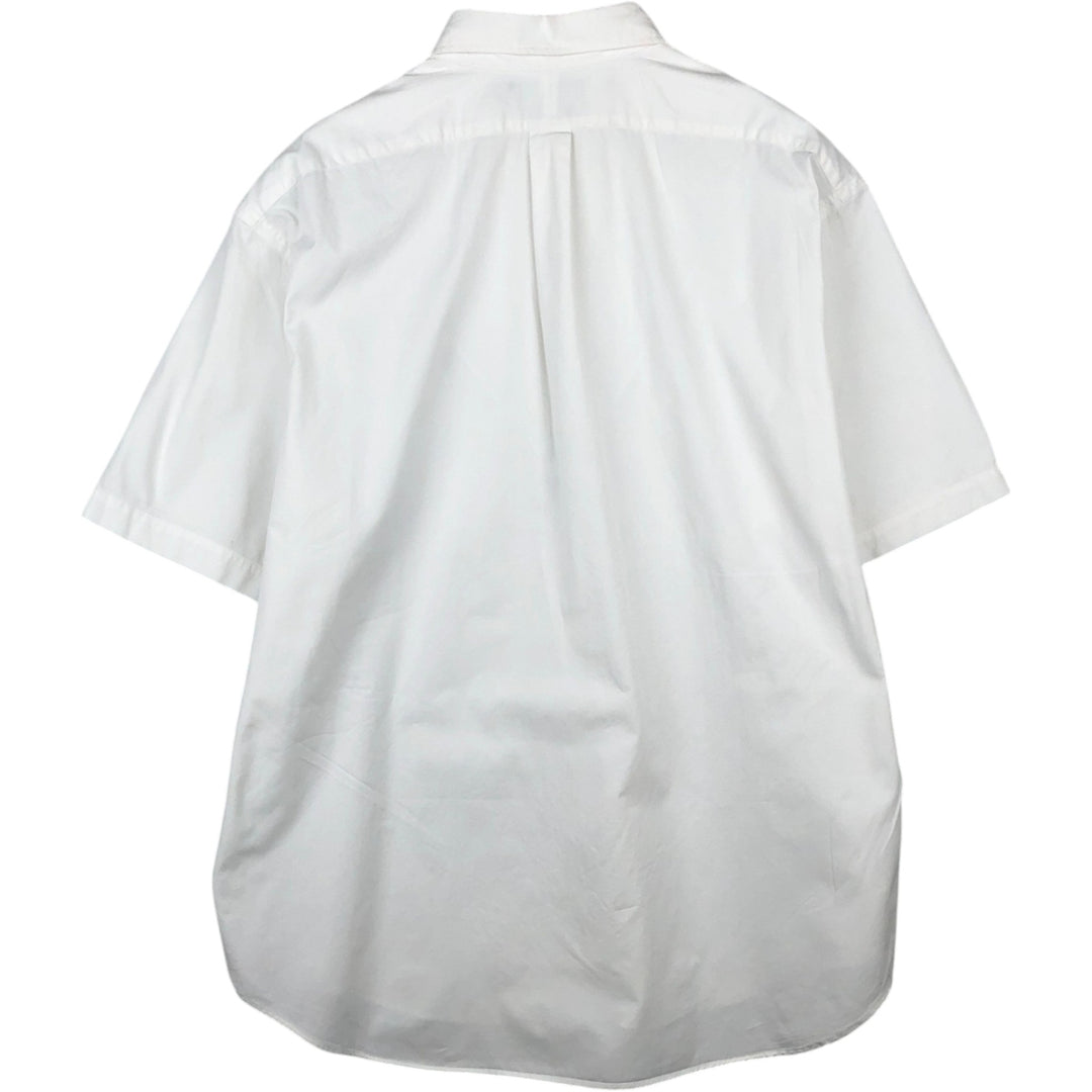 Ralph Lauren BLAKE short sleeve button down shirt, men's XL size cotton white type Vintage Second Hand