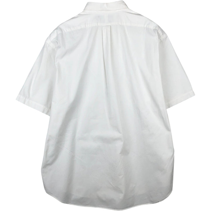 Ralph Lauren BLAKE short sleeve button down shirt, men's XL size cotton white type Vintage Second Hand