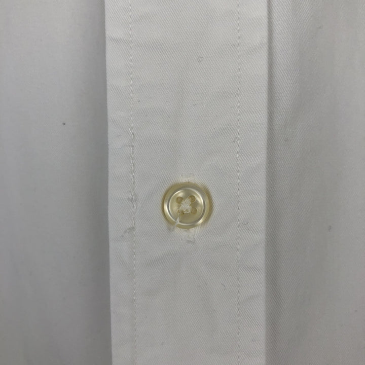 Ralph Lauren BLAKE short sleeve button down shirt, men's XL size cotton white type Vintage Second Hand
