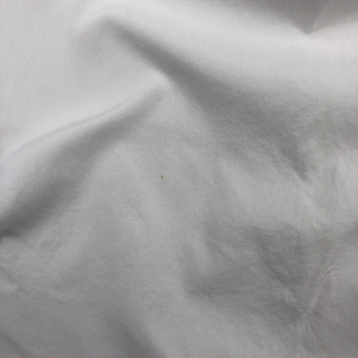 Ralph Lauren CUSTOM FIT short sleeve button down shirt, men's size L cotton white type Vintage Second Hand