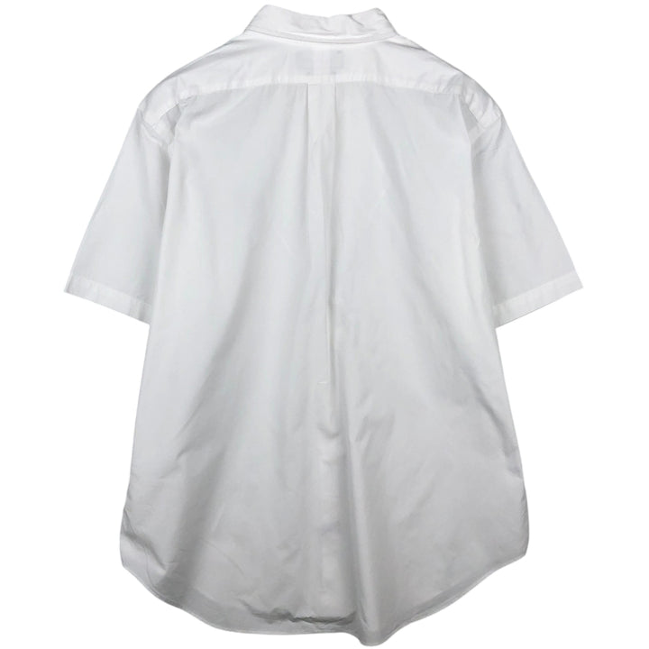 Ralph Lauren Classic Fit Short Sleeve Button Down Shirt Men's XL cotton white type Vintage Second Hand