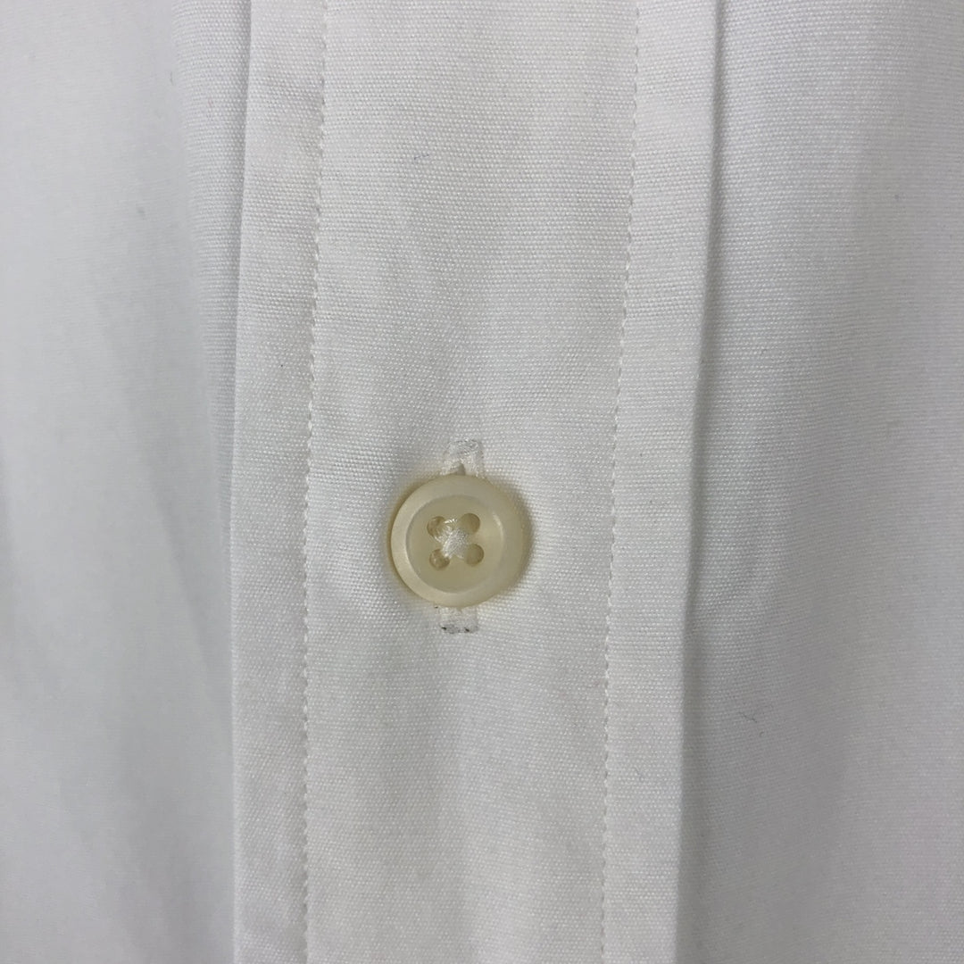 Ralph Lauren Classic Fit Short Sleeve Button Down Shirt Men's XL cotton white type Vintage Second Hand