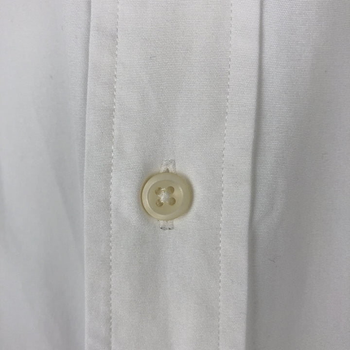Ralph Lauren Classic Fit Short Sleeve Button Down Shirt Men's XL cotton white type Vintage Second Hand