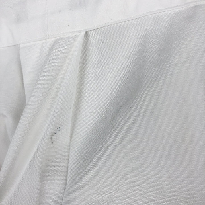 Ralph Lauren Classic Fit Short Sleeve Button Down Shirt Men's XL cotton white type Vintage Second Hand