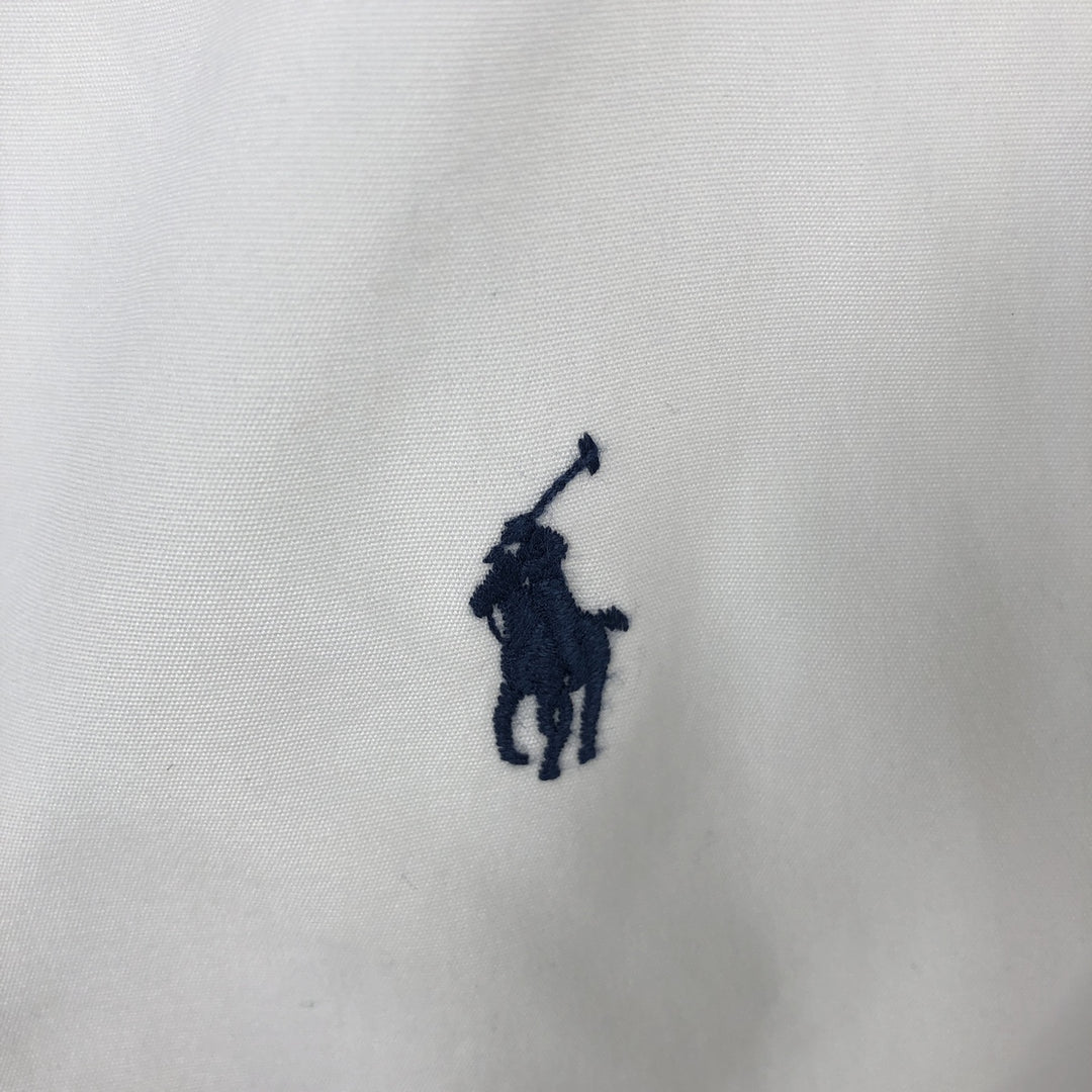 Ralph Lauren Classic Fit Short Sleeve Button Down Shirt Men's XL cotton white type Vintage Second Hand