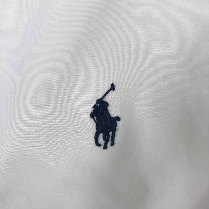 Ralph Lauren Classic Fit Short Sleeve Button Down Shirt Men's XL cotton white type Vintage Second Hand