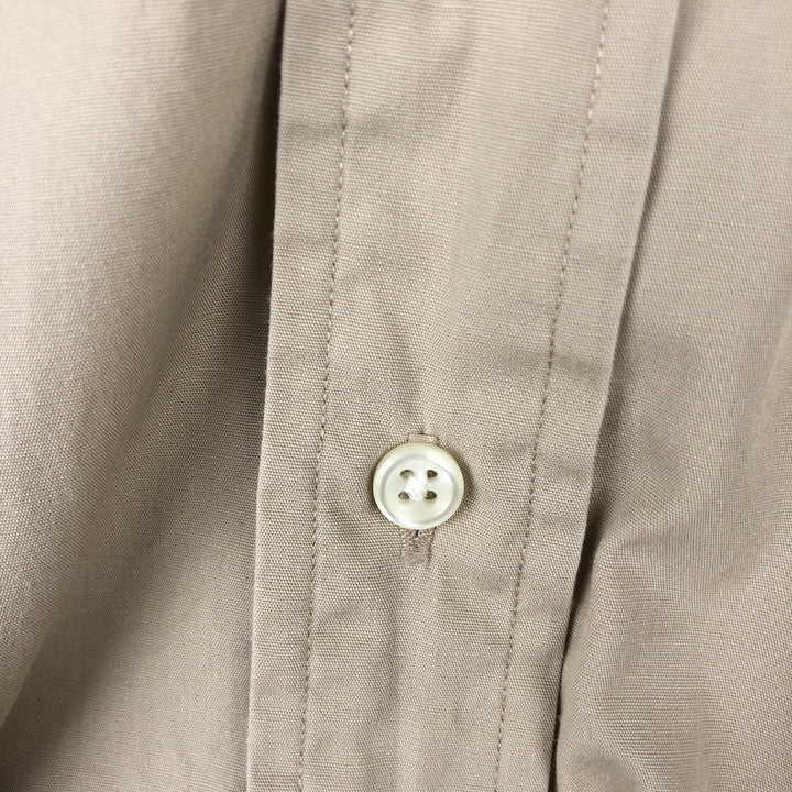 Ralph Lauren BLAKE short sleeve button down shirt, men's XL size cotton Beige type Vintage Second Hand