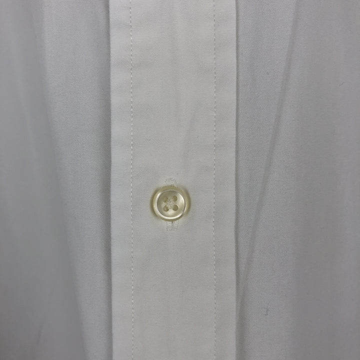 Ralph Lauren BLAKE short sleeve button down shirt, men's size L cotton white type Vintage Second Hand
