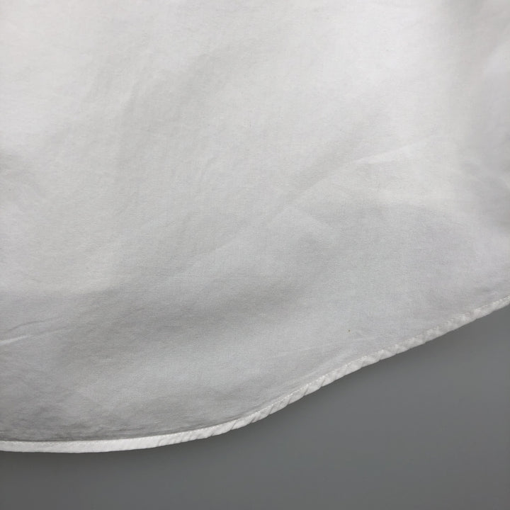 Ralph Lauren BLAKE short sleeve button down shirt, men's size L cotton white type Vintage Second Hand