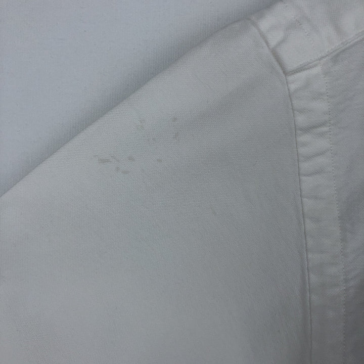 Ralph Lauren Classic Fit short sleeve button down shirt, men's size L cotton white type Vintage Second Hand