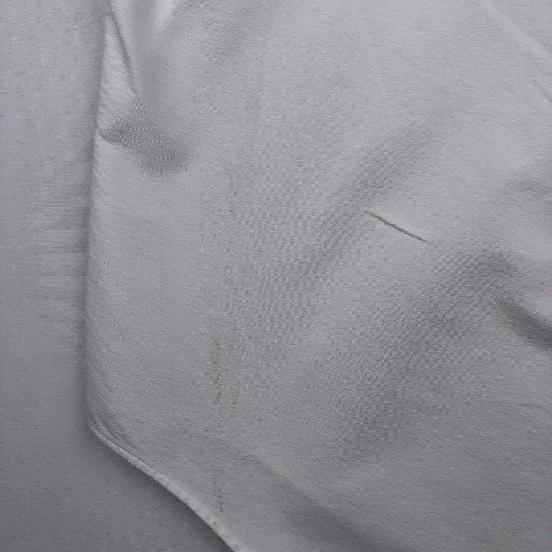Ralph Lauren Classic Fit short sleeve button down shirt, men's size L cotton white type Vintage Second Hand