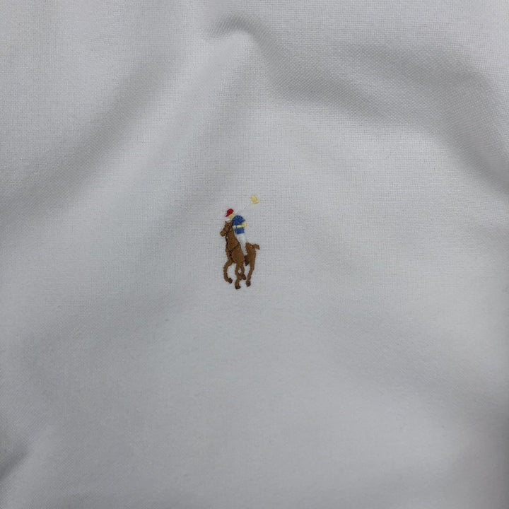 Ralph Lauren Classic Fit short sleeve button down shirt, men's size XL cotton white type Vintage Second Hand