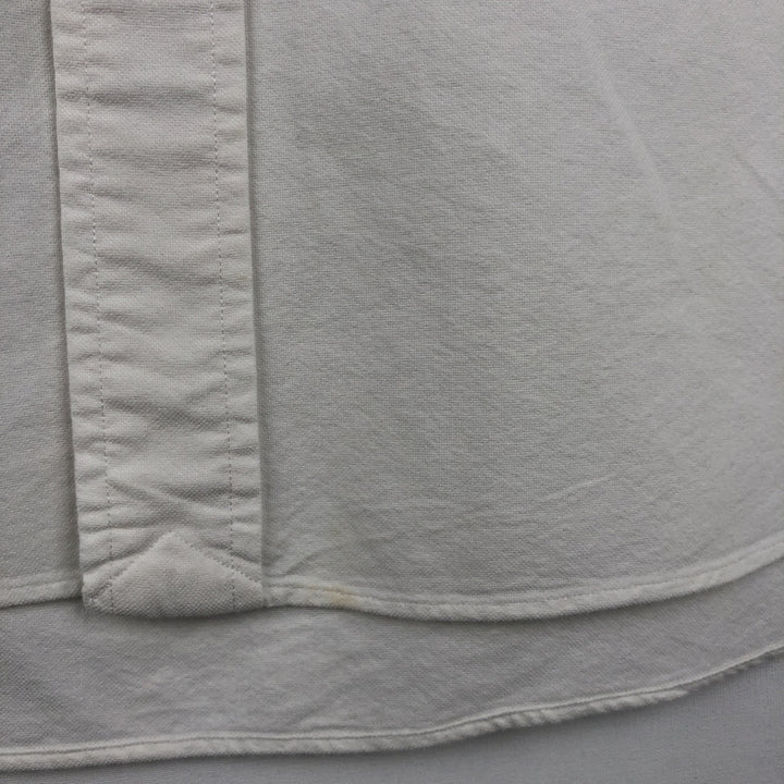 Ralph Lauren Classic Fit short sleeve button down shirt, men's size XL cotton white type Vintage Second Hand