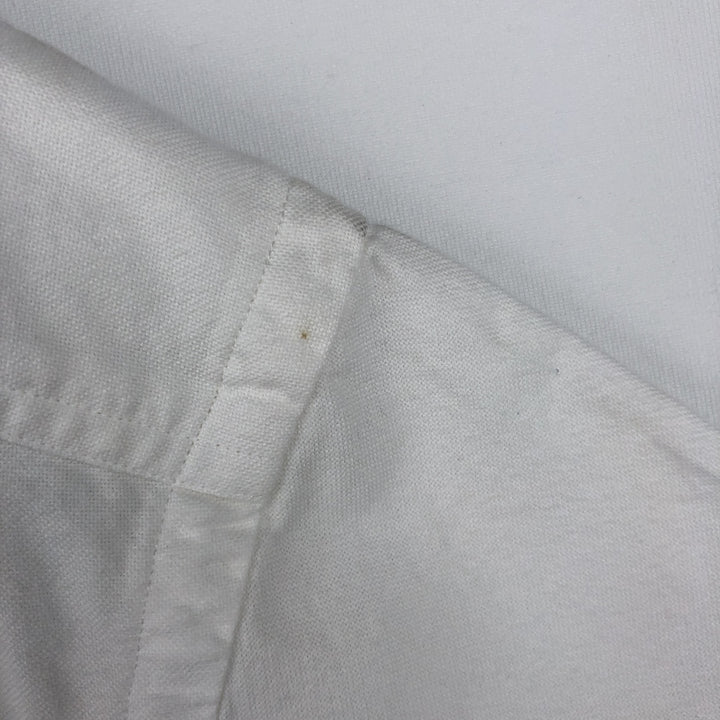 Ralph Lauren Classic Fit short sleeve button down shirt, men's size XL cotton white type Vintage Second Hand