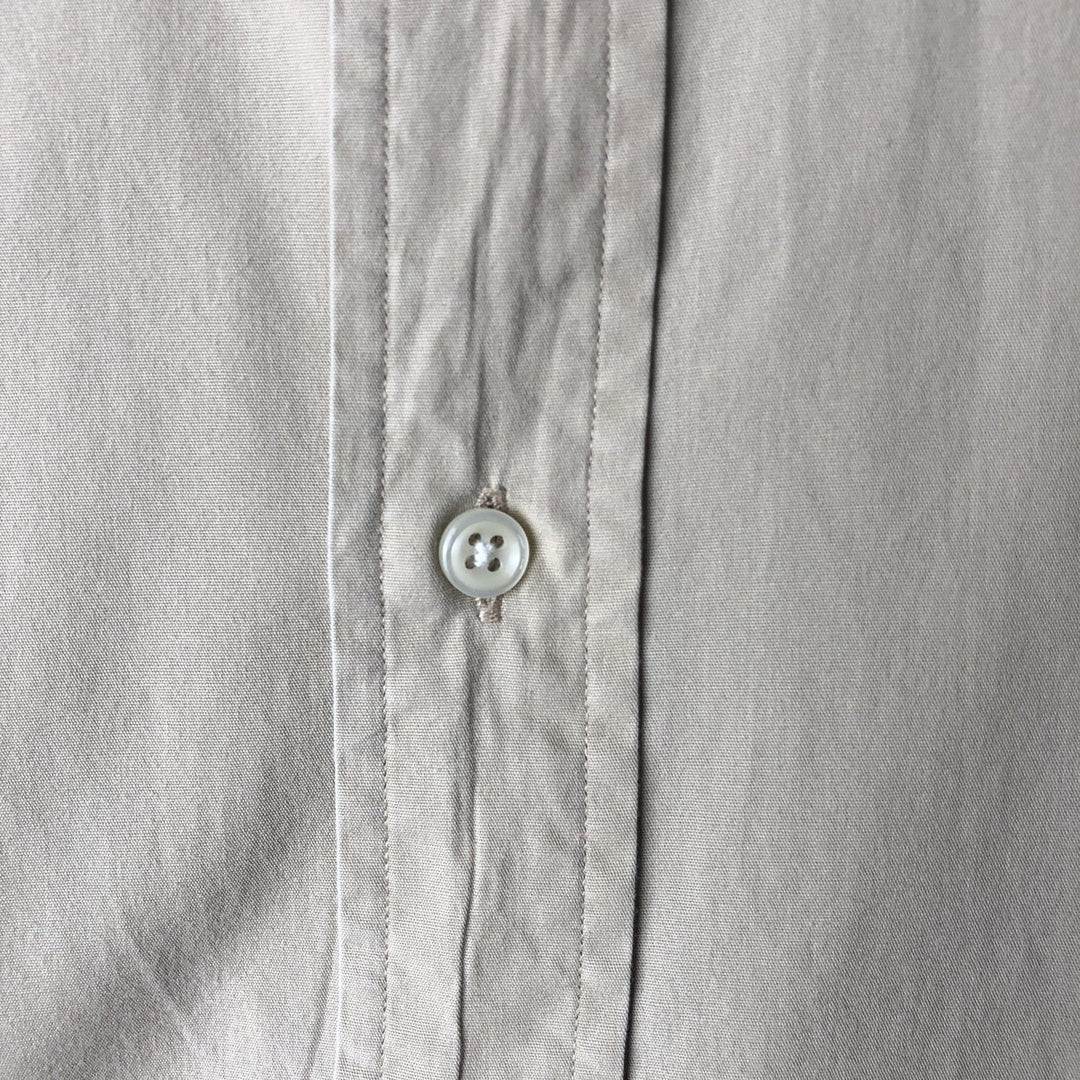 Ralph Lauren BLAKE short sleeve button down shirt, men's XL size cotton Beige type Vintage Second Hand