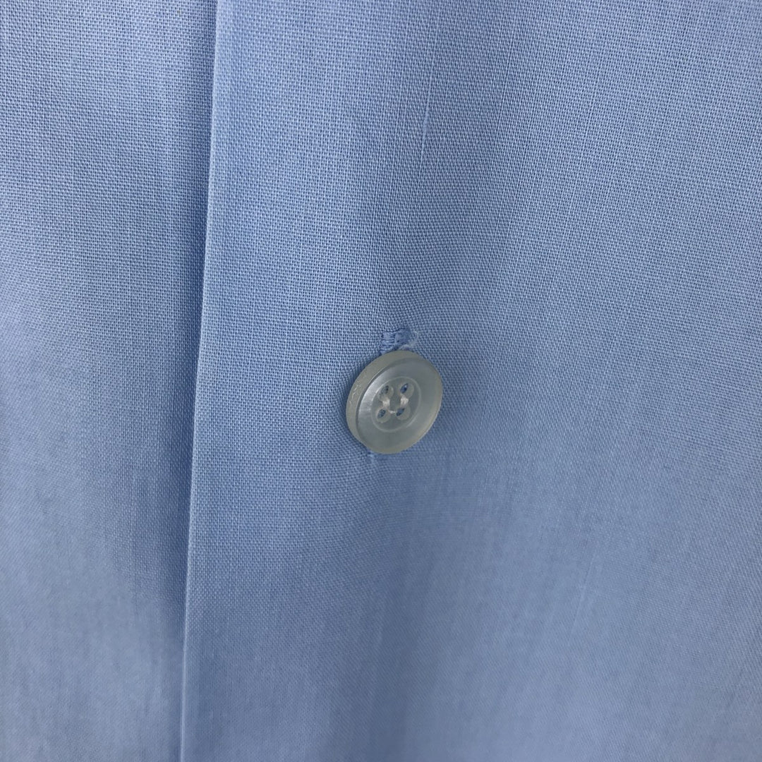 Double Red Horse Short-Sleeve Open-Collar Mexican Shirt, Cuban Shirt, Boxy Shirt, Men's XL Equivalent polyester Blue type light blue Vintage Second Hand