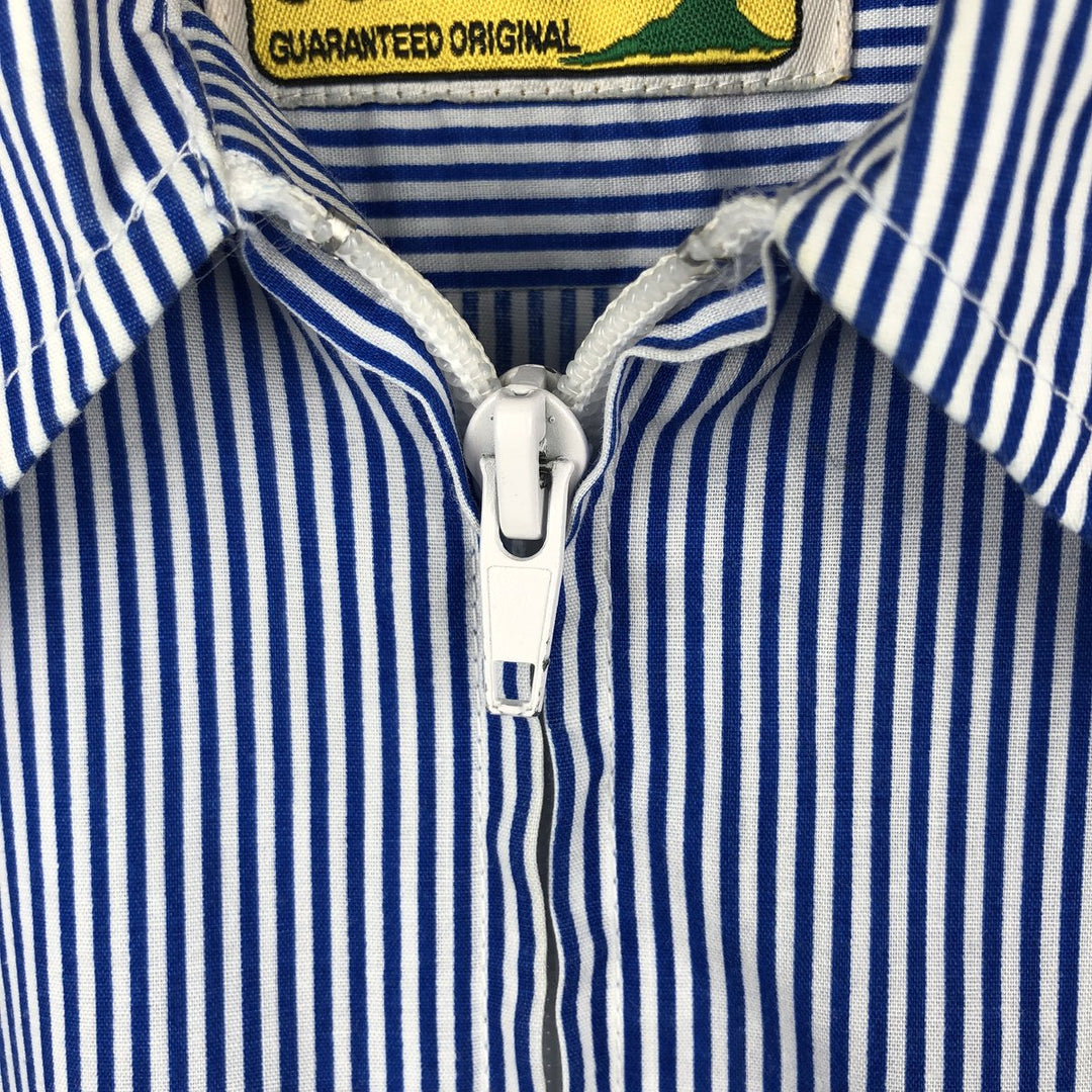 THE GENUINE HABAND GUAYABERA Short-Sleeve Mexican Shirt, Cuban Shirt, Boxy Shirt, Men's Size M (approx.) polyester blue type Vintage Second Hand