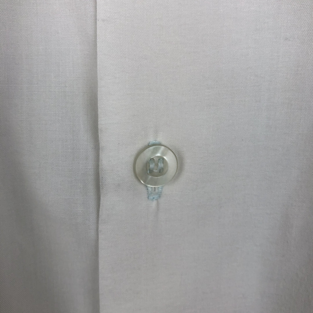 BLUE OCEAN Short-Sleeve Mexican Shirt, Cuban Shirt, Boxy Shirt, Men's Size XL (approx.) polyester white type Vintage Second Hand