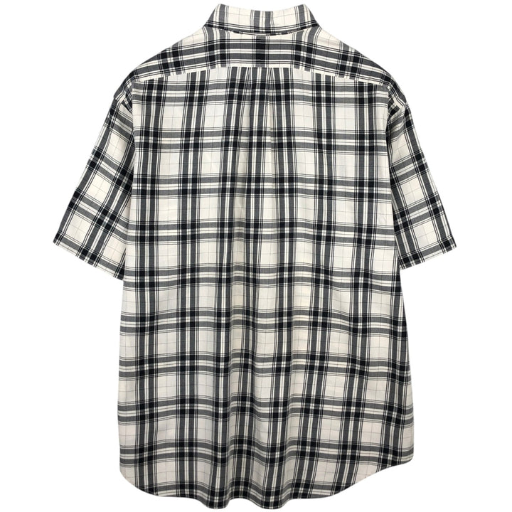 Ralph Lauren RALPH LAUREN GOLF TILDEN short sleeve button down check shirt men's XL equivalent cotton white type Vintage Second Hand