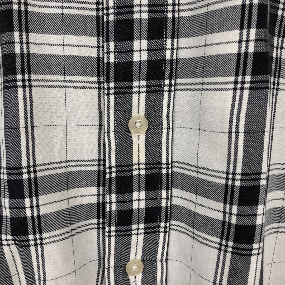 Ralph Lauren RALPH LAUREN GOLF TILDEN short sleeve button down check shirt men's XL equivalent cotton white type Vintage Second Hand