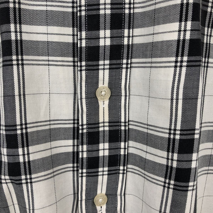 Ralph Lauren RALPH LAUREN GOLF TILDEN short sleeve button down check shirt men's XL equivalent cotton white type Vintage Second Hand