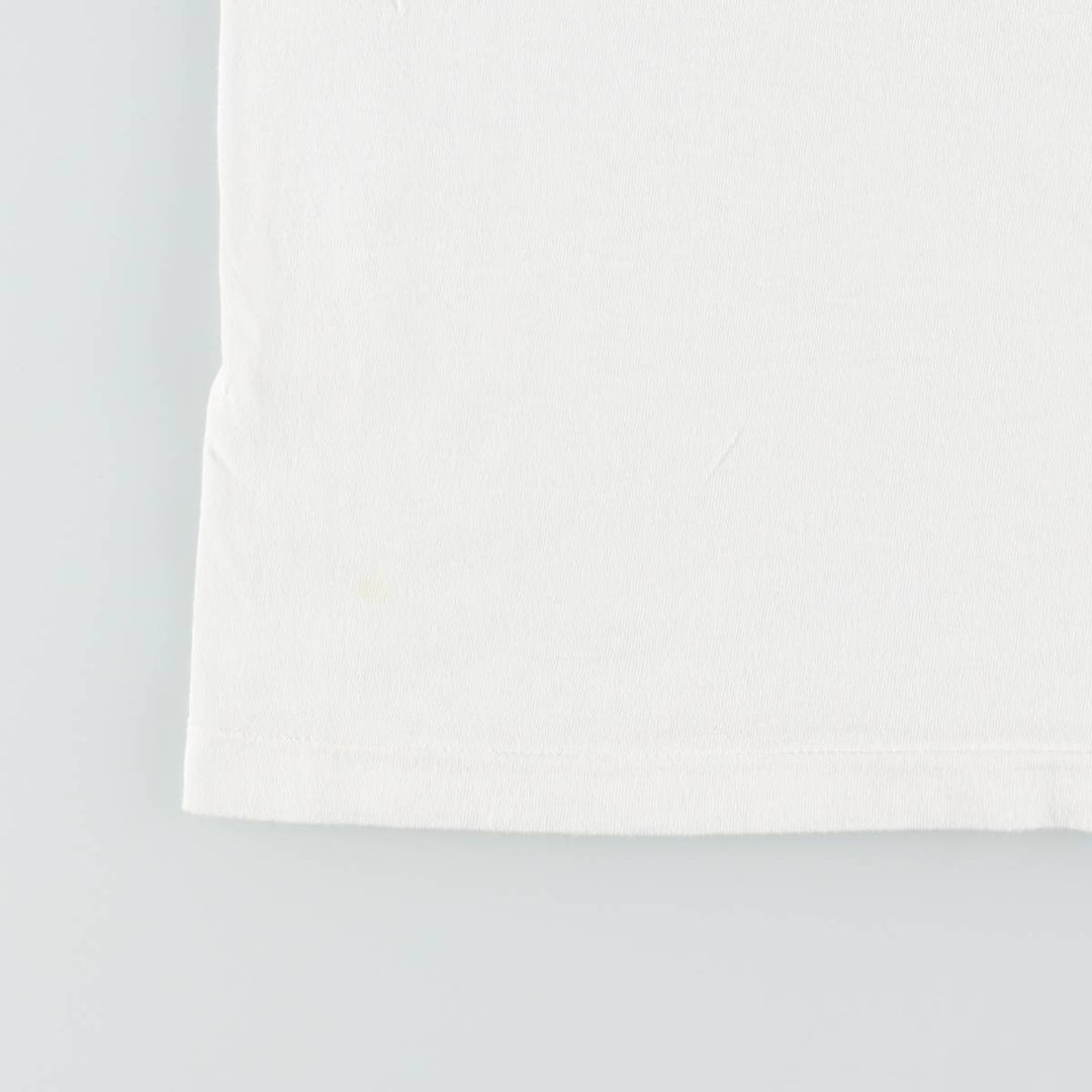 80s-90'S Hanes HERSHEY'S Advertising T-Shirt, Made in USA, Men's Size L (approx.), Vintage cotton white type Vintage Second Hand