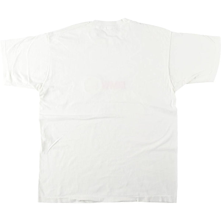 90'S Fruit of the Loom BMW Advertising T-Shirt, Made in USA, Men's XL equivalent, Vintage cotton white type Vintage Second Hand