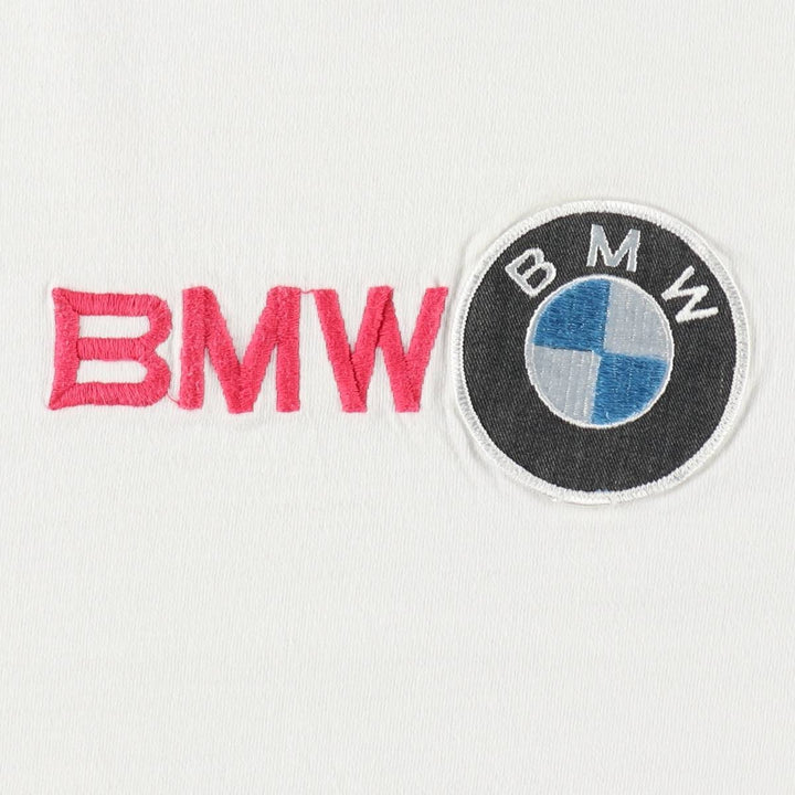 90'S Fruit of the Loom BMW Advertising T-Shirt, Made in USA, Men's XL equivalent, Vintage cotton white type Vintage Second Hand