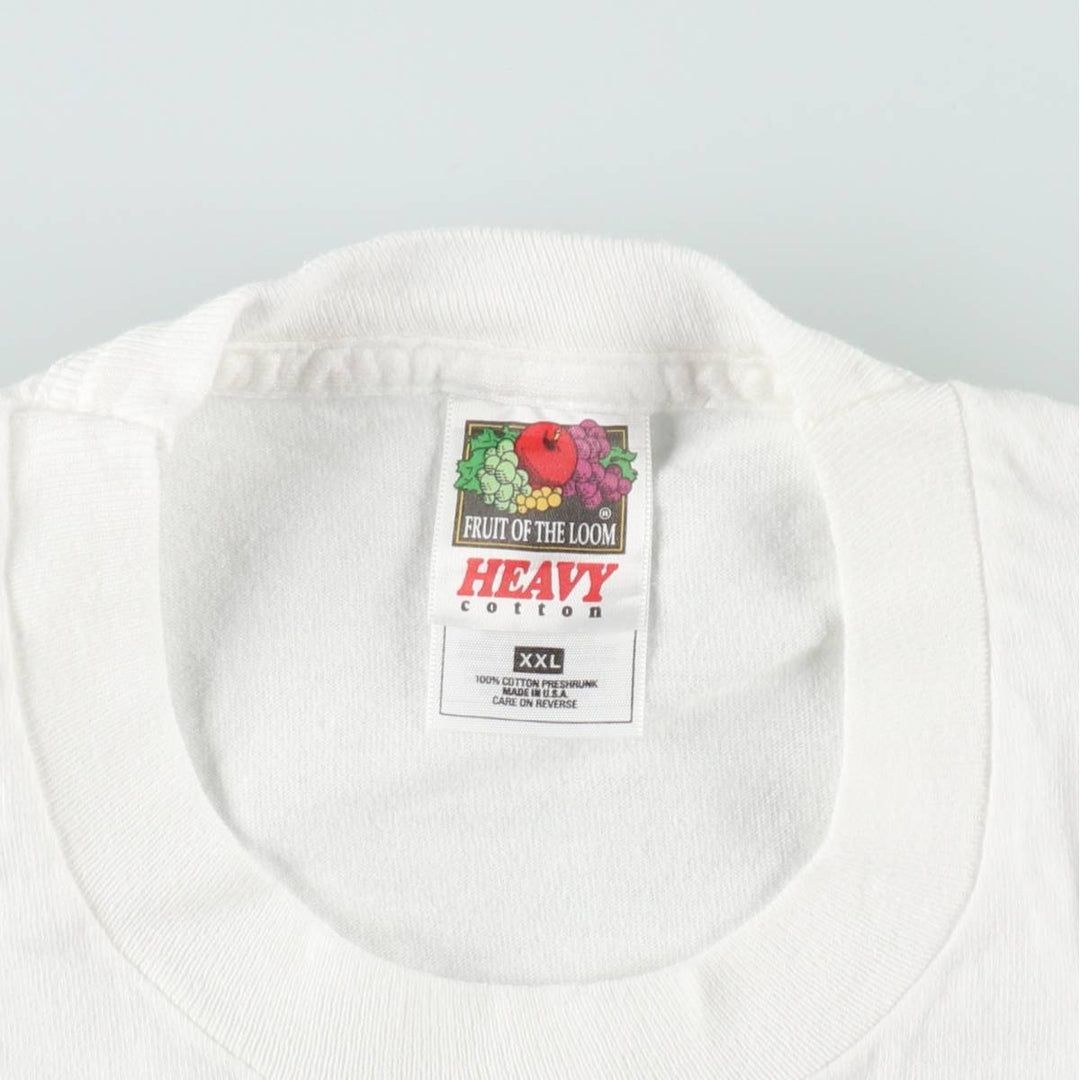90'S Fruit of the Loom Coors Beer Advertising T-Shirt, Made in USA, Men's XXL equivalent, Vintage cotton white type Vintage Second Hand