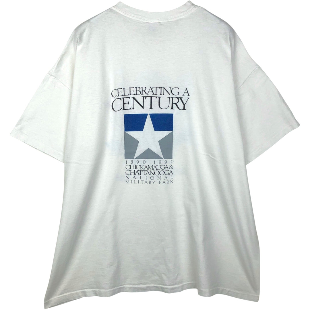 80'S SIGNAL advertising T-shirt, Made in USA, Men's XL equivalent, Vintage cotton white type Vintage Second Hand