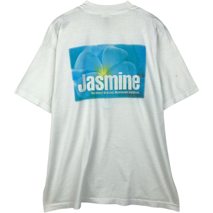 2000'S Fruit of the Loom FUJITSU Advertising T-shirt, Men's XL equivalent. cotton white type Vintage Second Hand