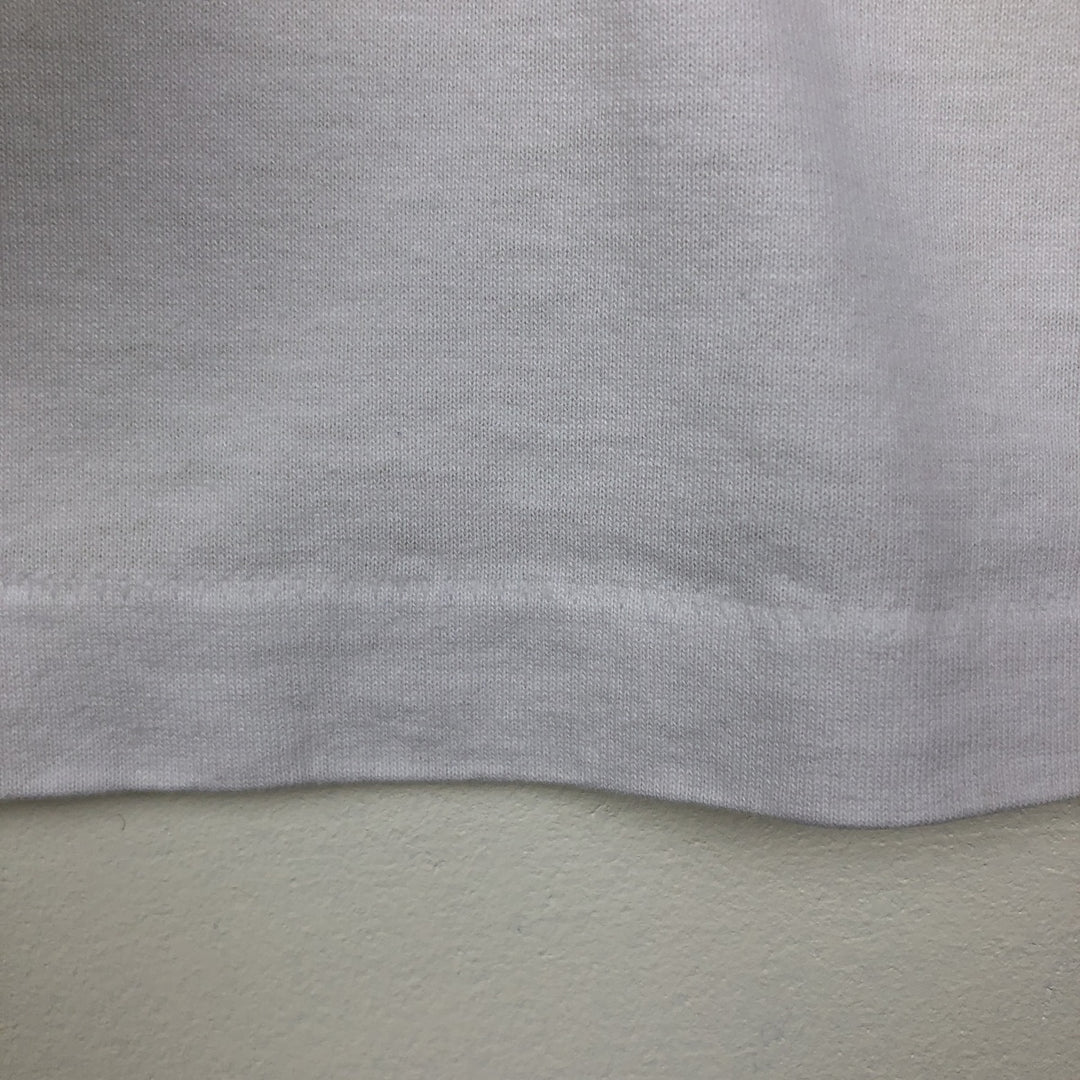 2000'S Fruit of the Loom FUJITSU Advertising T-shirt, Men's XL equivalent. cotton white type Vintage Second Hand
