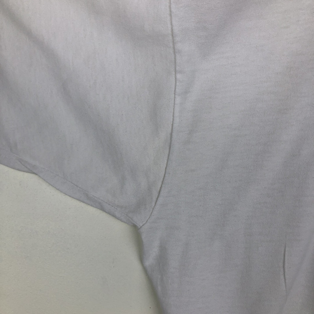 2000'S Fruit of the Loom FUJITSU Advertising T-shirt, Men's XL equivalent. cotton white type Vintage Second Hand