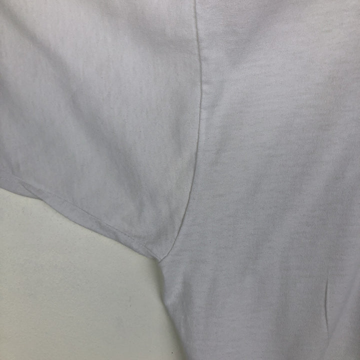 2000'S Fruit of the Loom FUJITSU Advertising T-shirt, Men's XL equivalent. cotton white type Vintage Second Hand