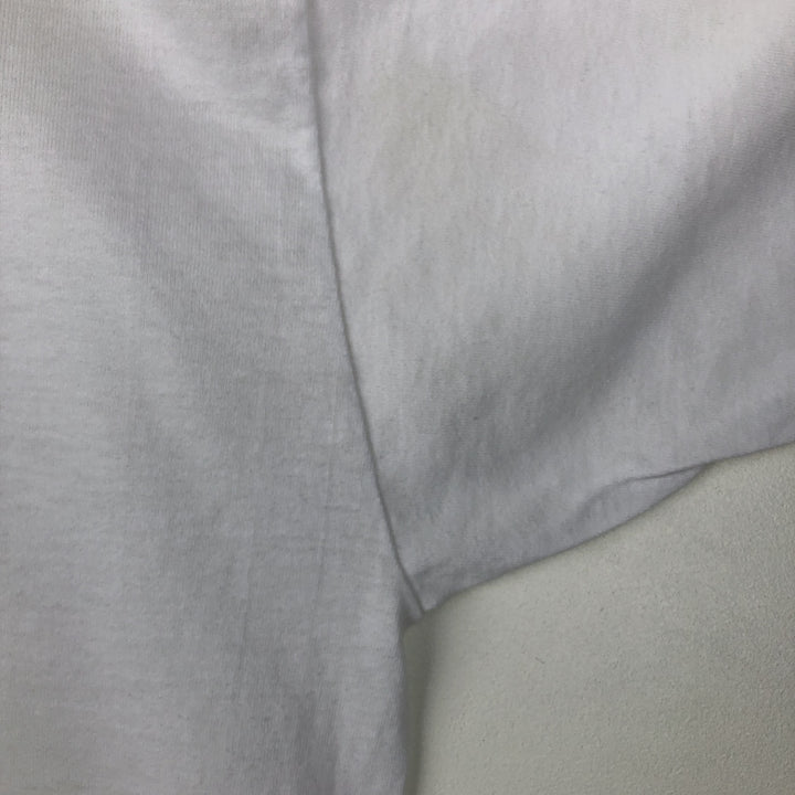 2000'S Fruit of the Loom FUJITSU Advertising T-shirt, Men's XL equivalent. cotton white type Vintage Second Hand