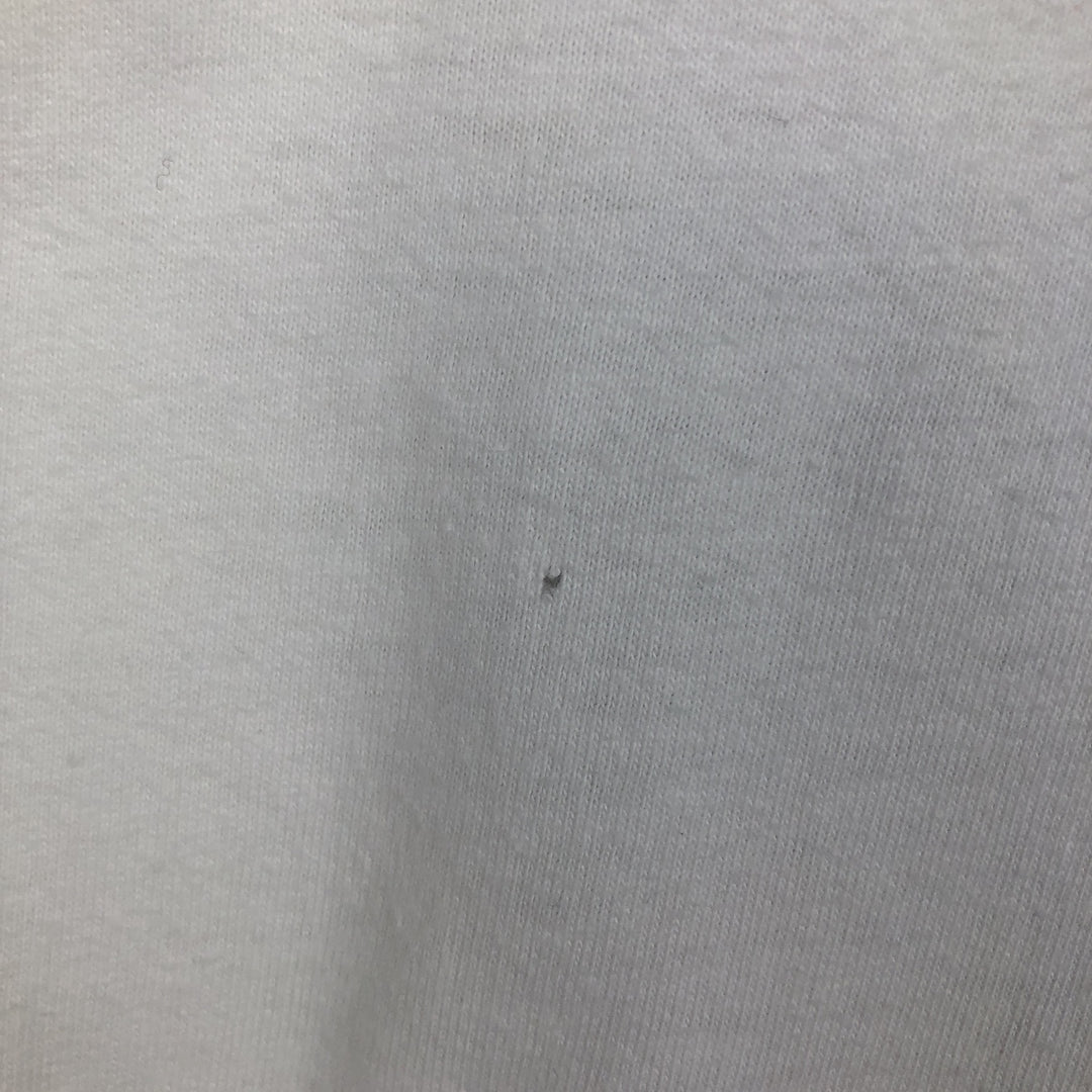 90'S Hanes FUJITSU Advertising T-Shirt, Made in USA, Men's XL equivalent, Vintage cotton white type Vintage Second Hand