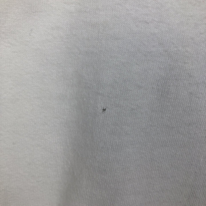 90'S Hanes FUJITSU Advertising T-Shirt, Made in USA, Men's XL equivalent, Vintage cotton white type Vintage Second Hand