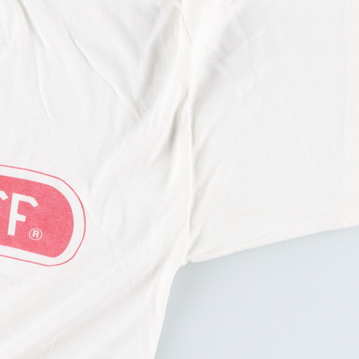 90'S SMIRNOFF Advertising T-Shirt, Men's Size M (approx.), Vintage unclear white type Vintage Second Hand