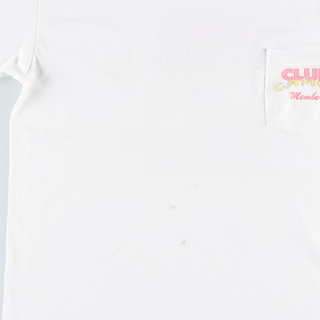 90'S KINGSTREEKNITS CAMEL Advertising T-Shirt, Made in USA, Men's XL equivalent, Vintage cotton white type Vintage Second Hand