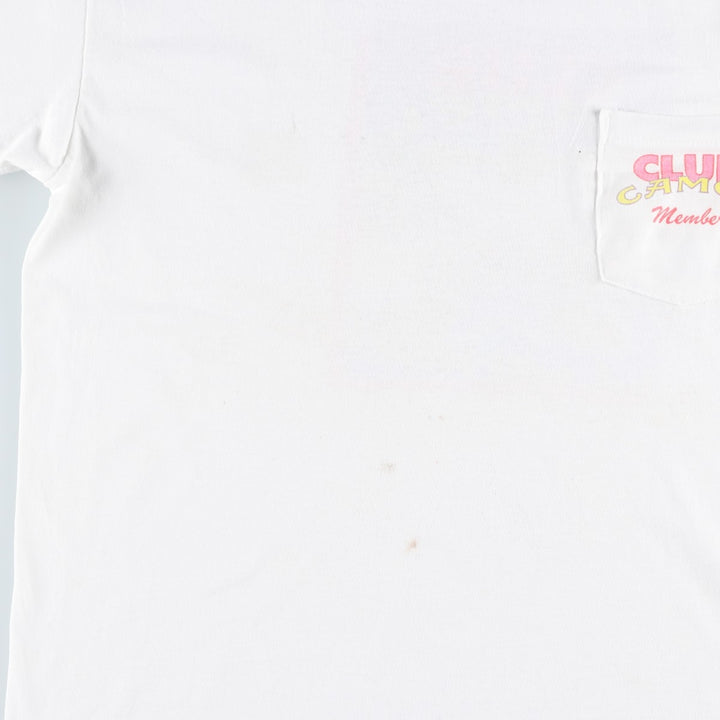 90'S KINGSTREEKNITS CAMEL Advertising T-Shirt, Made in USA, Men's XL equivalent, Vintage cotton white type Vintage Second Hand