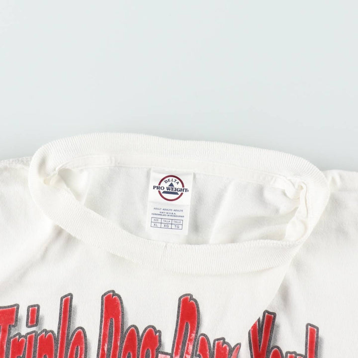 DELTA A CHRISTMAS STORY Movie T-Shirt (Men's XL equivalent) cotton white type Vintage Second Hand