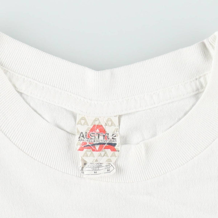ALSTYLE Harry Potter and the Deathly Hallows Movie T-Shirt (Men's Size M) cotton white type Vintage Second Hand