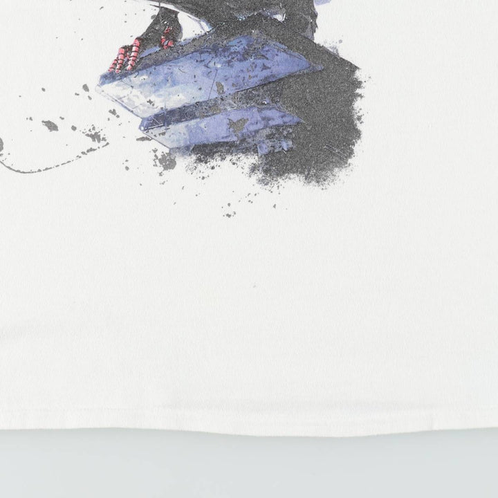 Marvel Spider-Man Miles Morales Movie T-Shirt (Men's Size L) cotton white type Vintage Second Hand