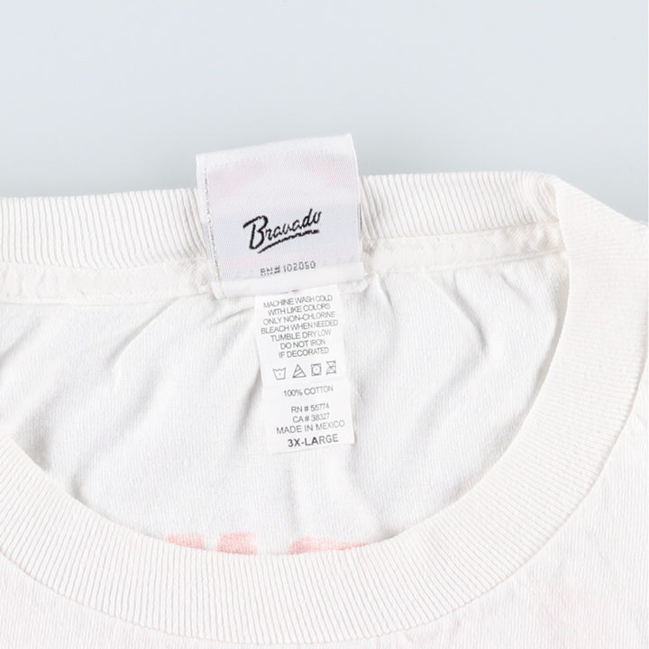 Harley-Davidson Motorcycle T-Shirt, Men's Size XXXL (approx.), Vintage cotton white type Vintage Second Hand