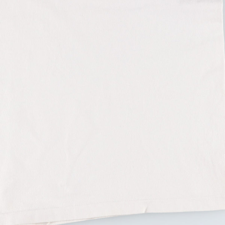 Harley-Davidson Henley Neck Motorcycle T-Shirt, Made in USA, Men's Size XL (approx.) cotton white type Vintage Second Hand