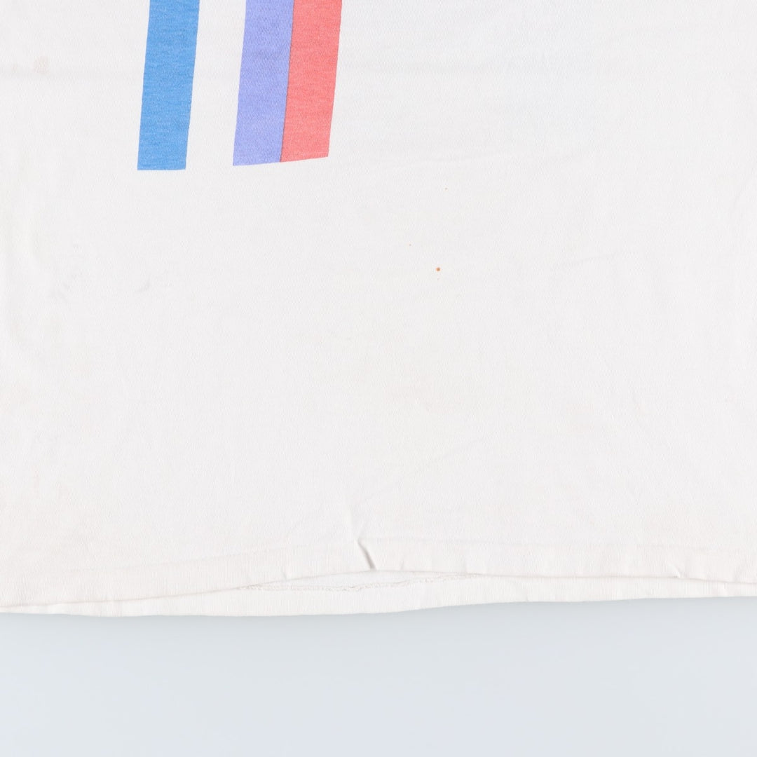 80s-90'S Hanes BMW Advertising T-Shirt, Made in USA, Men's Size L (approx.), Vintage cotton white type Vintage Second Hand