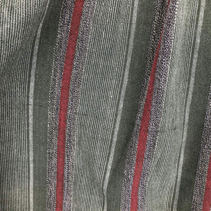 90'S Dockers Multi-Striped Short-Sleeve Cotton Striped Shirt, Men's Size L (Equivalent), Vintage cotton Khaki type Vintage Second Hand