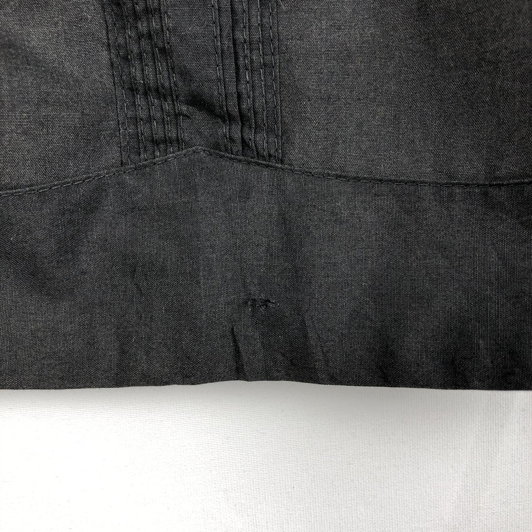 80s-90'S ROMANI Short-Sleeve Mexican Shirt / Cuban Shirt / Boxy Shirt / Men's Size L (Equivalent) Vintage polyester black type Vintage Second Hand