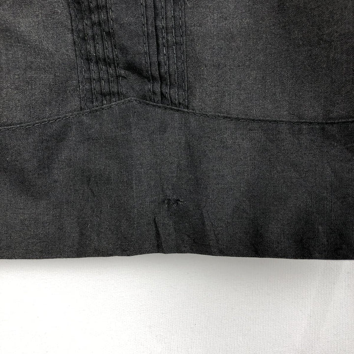 80s-90'S ROMANI Short-Sleeve Mexican Shirt / Cuban Shirt / Boxy Shirt / Men's Size L (Equivalent) Vintage polyester black type Vintage Second Hand